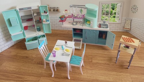 Lotto cucina barbie fashion - cucina,