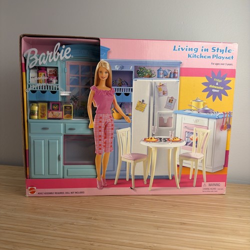 Raro barbie living style - barbie,