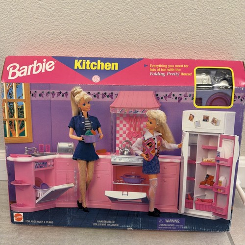 Vintage barbie kitchen playset - vintage,