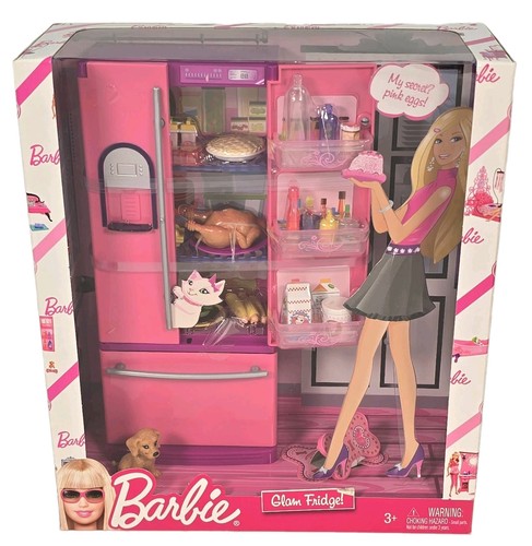 Mattel barbie glam frigo - barbie,
