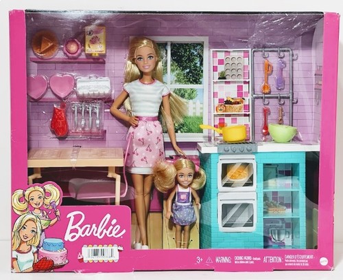 Barbie kitchen playset - barbie,