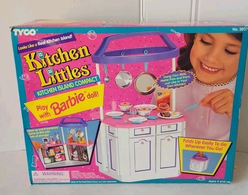 Barbie tyco kitchen - barbie, kitchen/