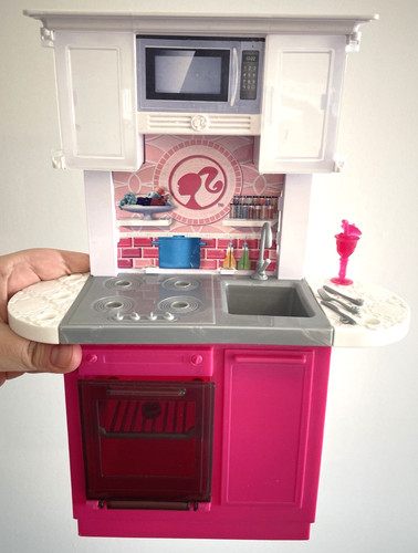 Barbie dreamhouse kitchen - barbie,