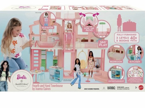 Barbie townhouse playset - townhouse,